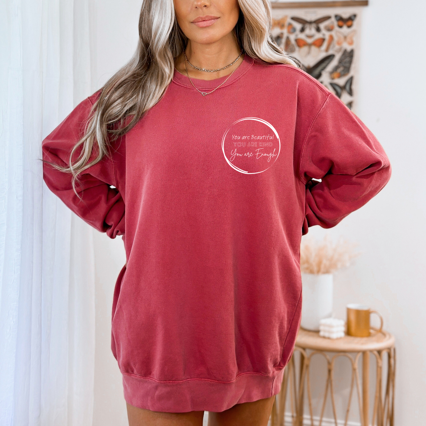 You Are Beautiful Crewneck