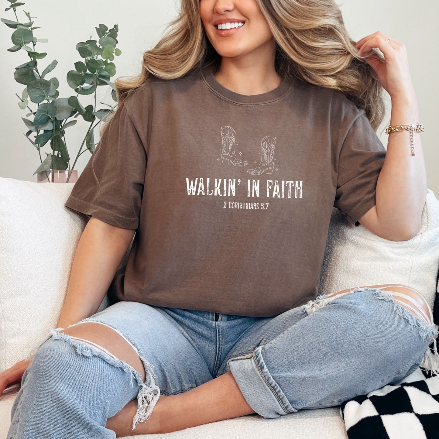 "Walkin In Faith" Tee