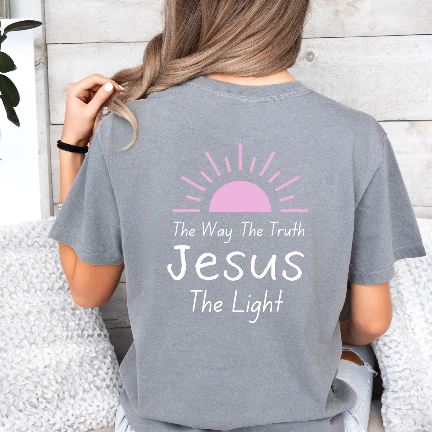 The Way The Truth Grey Tee