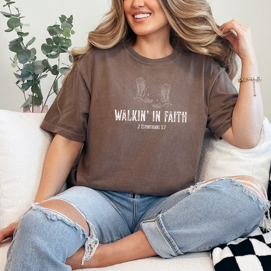 "Walkin In Faith" Tee